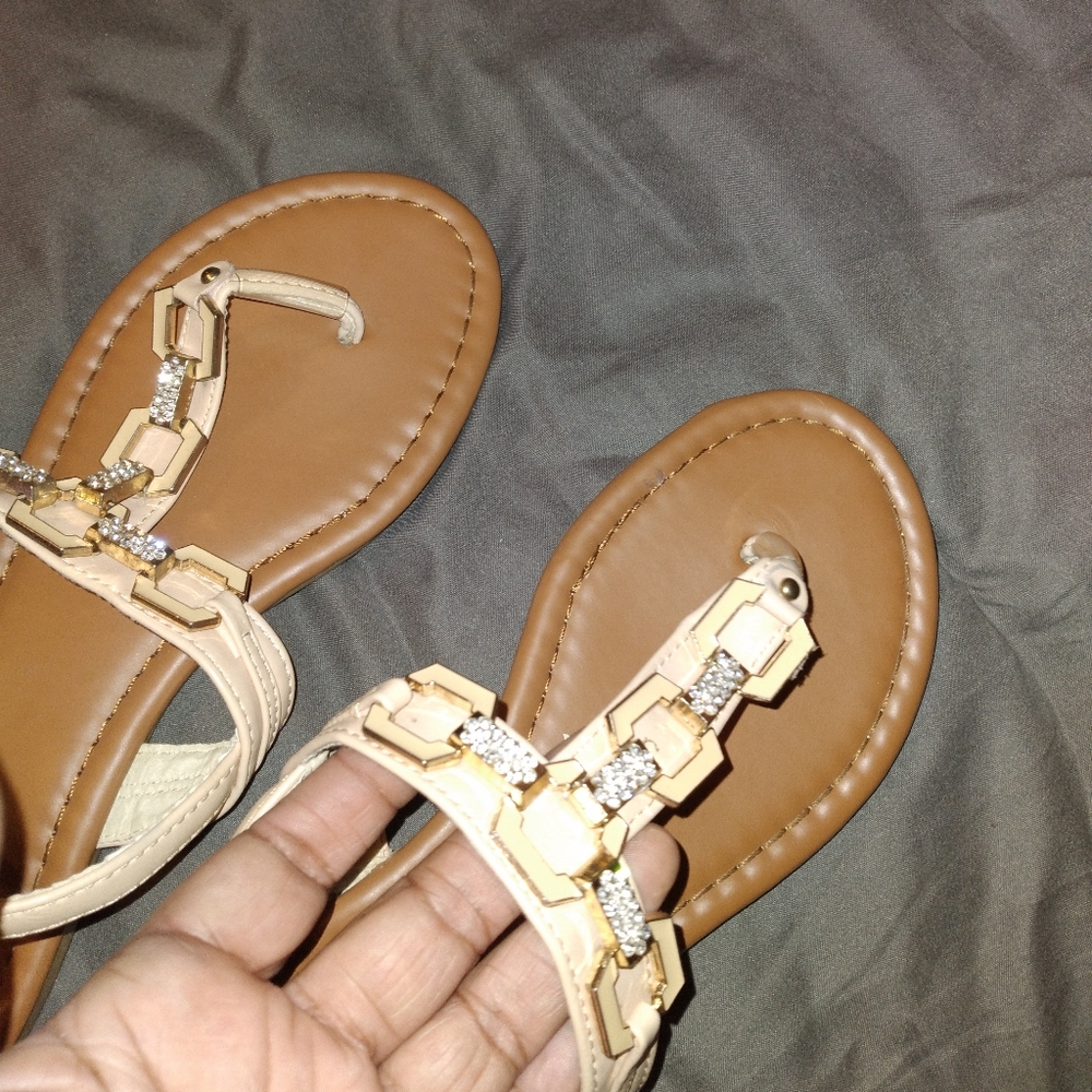 Blush Pink cute sandals 6 1/2. I WILL BUNDLE